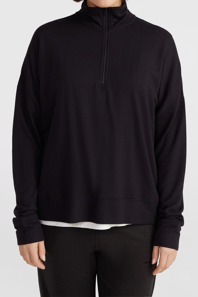 O'Neill  1/2 Zip Sweat Black Out Taglia: S | Maglioni a maglia Outlet | Donna | Nero