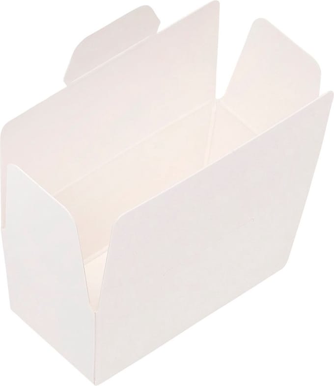 BrandNewCake® Bonbondoosje Wit Glans - 2 bonbons - 25 Stuks