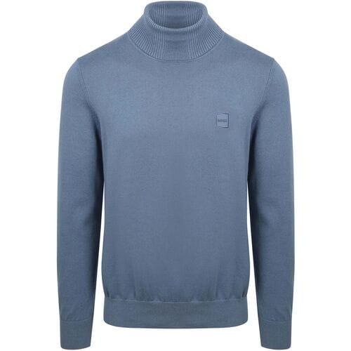 BOSS Coltrui Akiro Open Blauw - Maat L - Heren - Pullovers