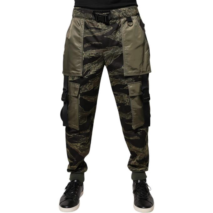 Tiger Camo Cargo Broek Model Pan75900