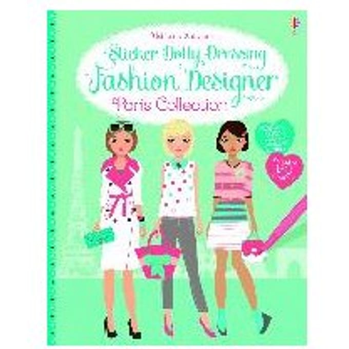 Sticker Dolly Dressing Fashion Designer Paris Collection - Fiona Watt