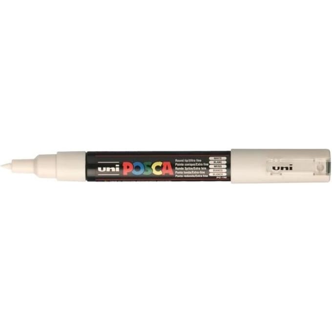 Posca marker met conische punt schrijfdikte extra-fijn wit