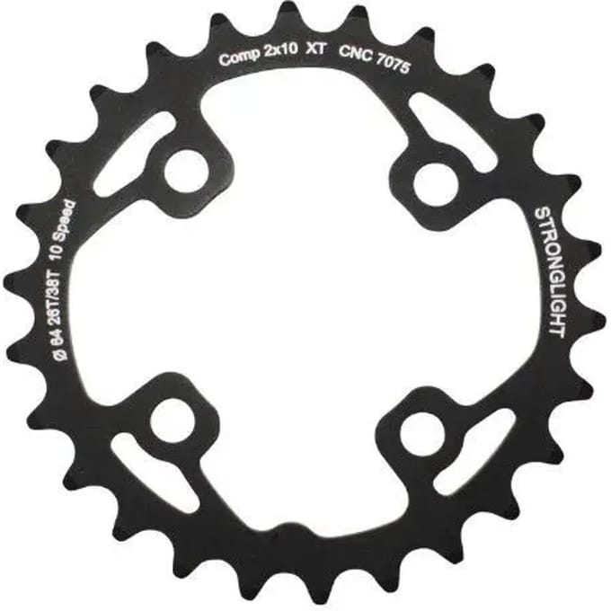 Stronglight Ct2 Interior 4b Shimano Xt M785 64 Bcd Kettingblad Zwart 26t