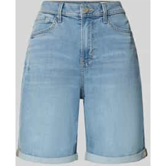 regular fit korte jeans van katoenmix model 'SURI'
