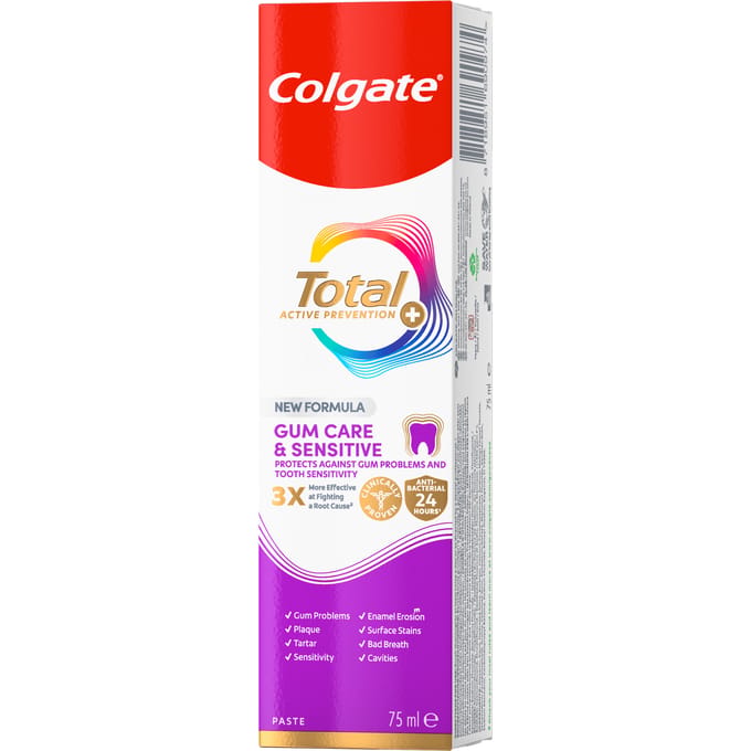 Colgate Toothpaste Total Active Prevention + Gum Care &amp; Sensitive 75 ml