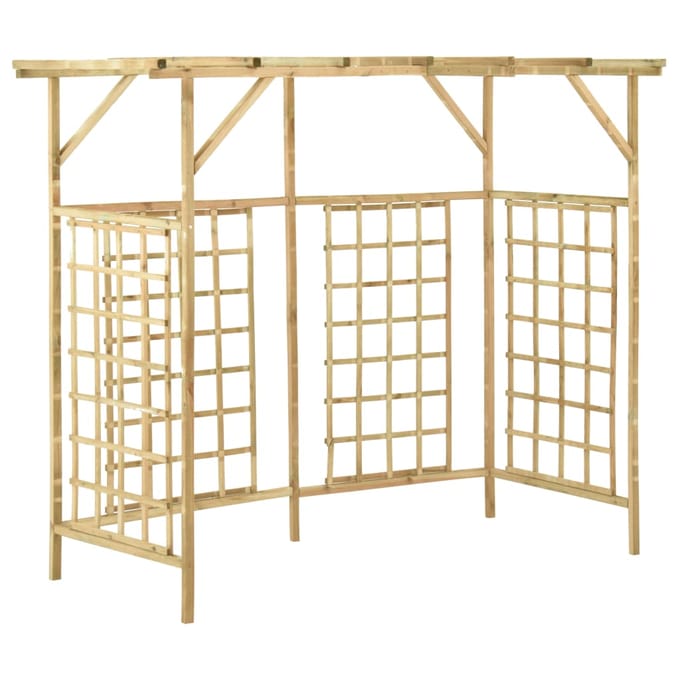 vidaXL - Pergola - voor - 3 - containers - geïmpregneerd - grenenhout