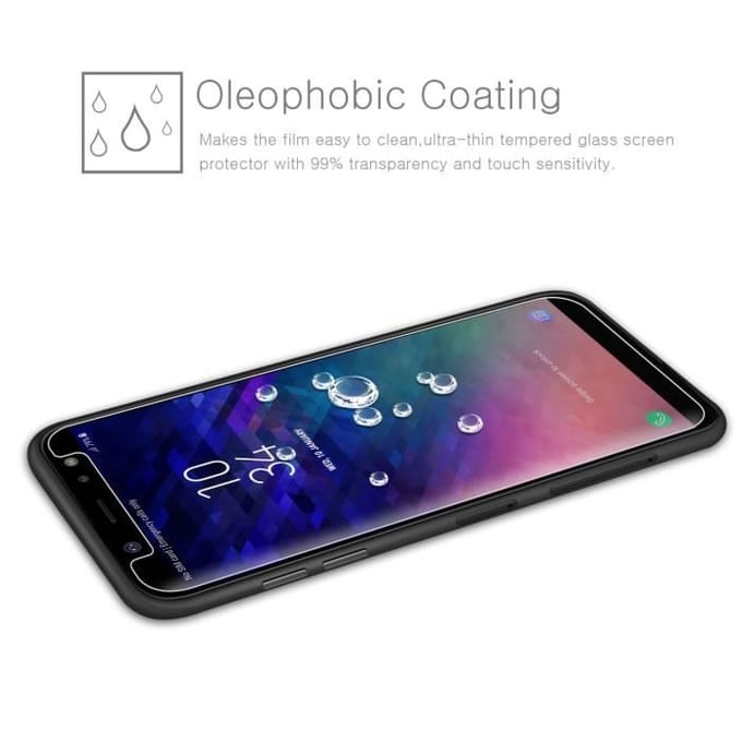 Schermbeschermer - IVENCASE - Samsung Galaxy A6 2018 - Gehard Glas - Ultradun 0.26MM - Onbreekbaar