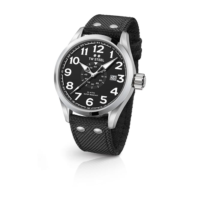 TW Steel Volante VS2 - horloge - heren - zilverkleurig - ⍉48