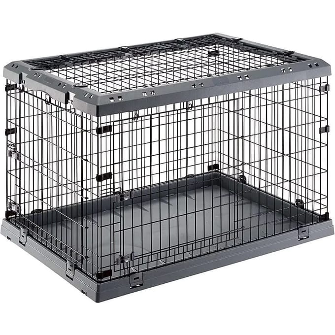 Ferplast Superior Hondenbench Grijs - Bench - 77x51x55 cm