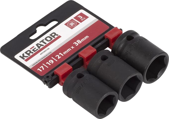 Kreator - Accessories - KRT095100 - Slagdoppen - 17-19-21mm - 3 st.