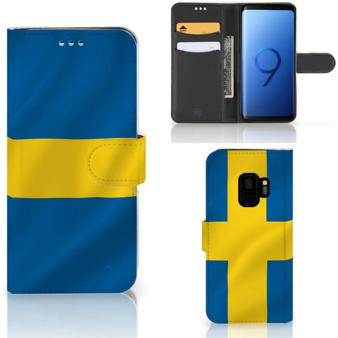 Samsung Galaxy S9 Bookstyle Case Zweden