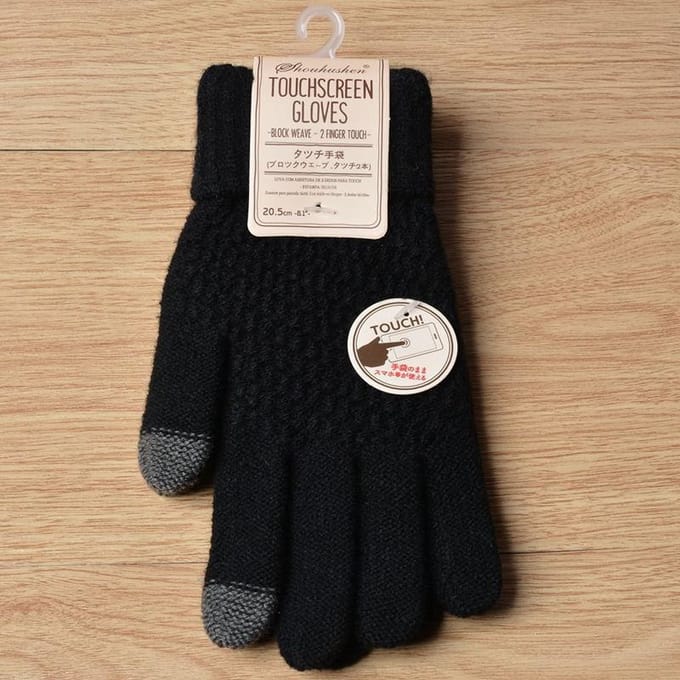 Handschoenen 2020 - Zwart - One Size Fits All - Touch