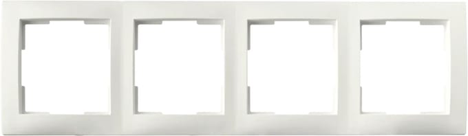 ION industries E1 afdekraam 4-voudig alpin wit mat (80.302.415)