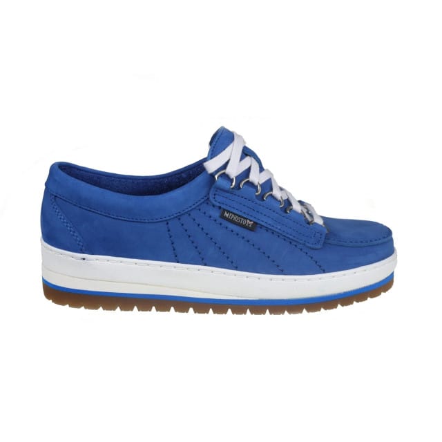 Mephisto Super lady - dames veterschoen - Blauw - maat 42 (EU) 8 (UK)