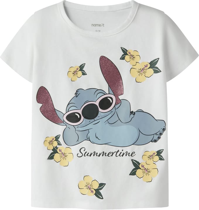 NAME IT - NMFANN STITCH SS NREG TOP BOX WDI - Meisjes - T-shirts