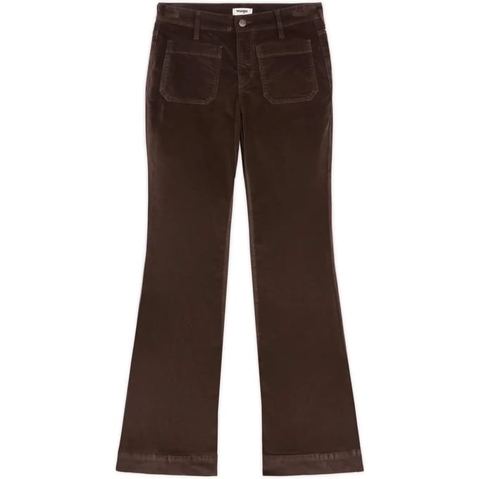 Vrouwelijke Flared Jeans Wrangler