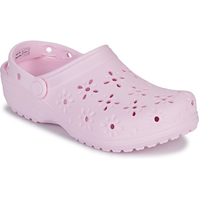 Klompen Crocs Classic Floral Cut Out Clog
