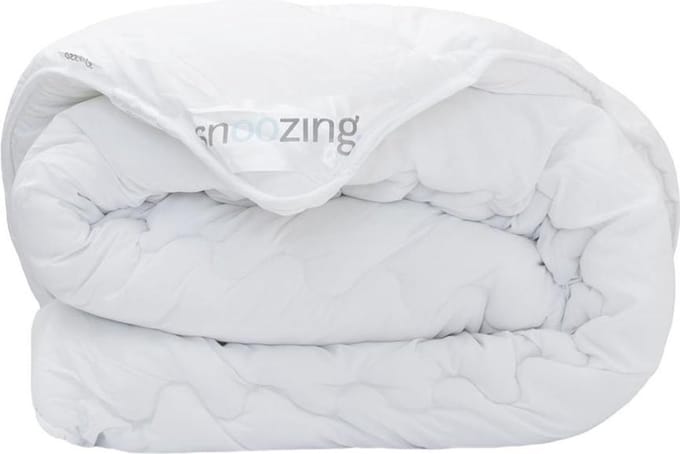 Snoozing Swiss Dreams - Dekbed - Eenpersoons - Synthetisch - 140x200 cm - Wit