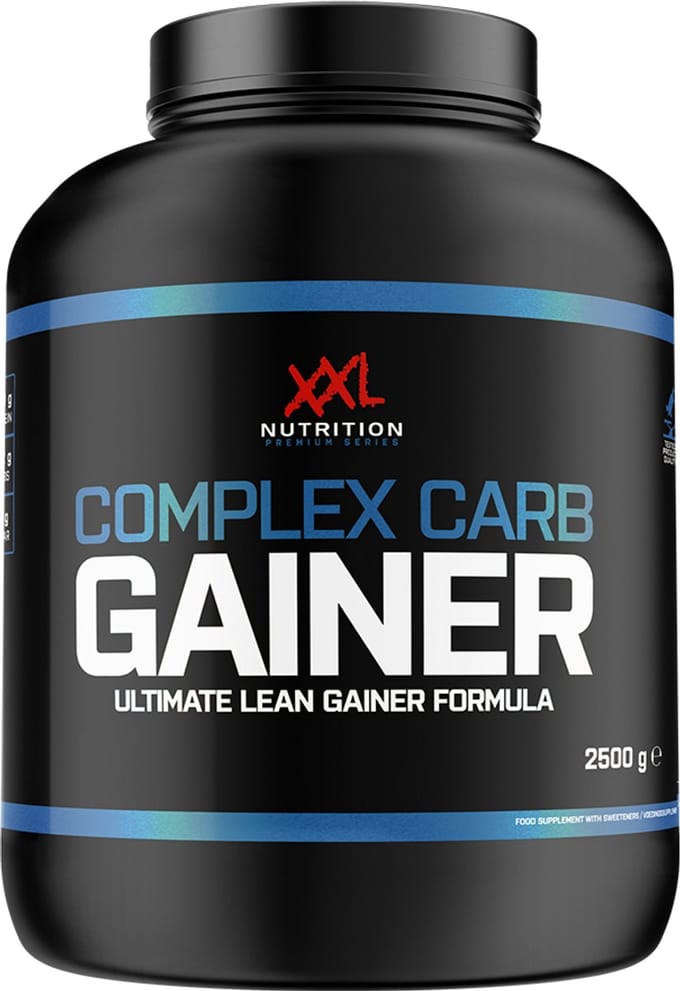 XXL Nutrition - Complex Carb Gainer - Aardbei - Weight Gainer - 2500 g