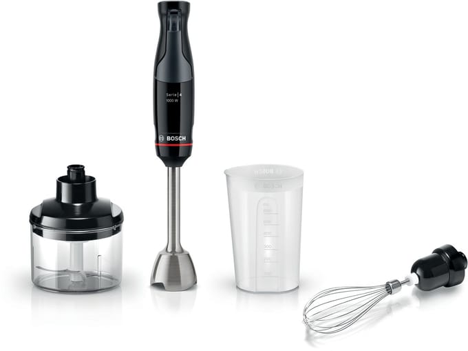 Bosch Serie 4 MSM4B621 - ErgoMaster staafmixer - 1000W - Zwart