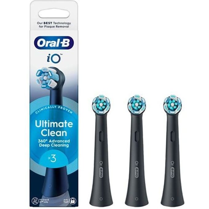 Oral-B Tandenborstelkoppen iO Ultimate Clean Black - 3 pcs