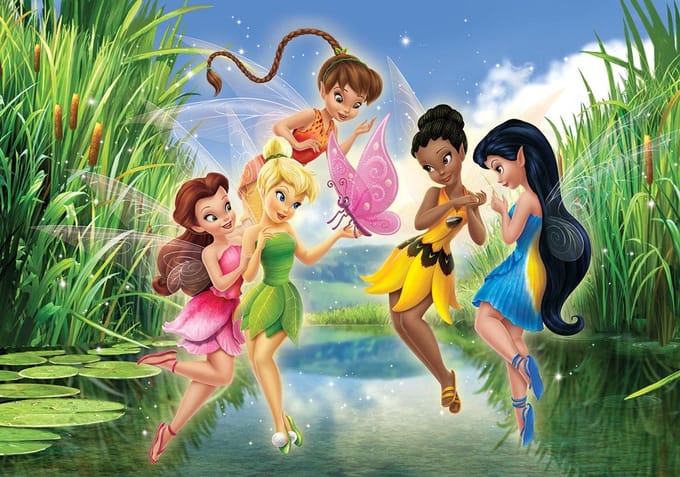 Fairies - Behang - 312X219CM