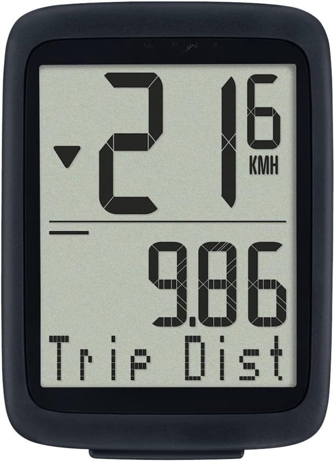 Core® Kilometerteller Fiets - Kilometerteller - Zwart - 4cm x 2cm x 6cm