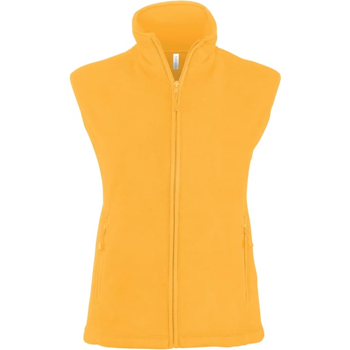 Kariban Bodywarmer van microfleece dames K906 - Yellow - L