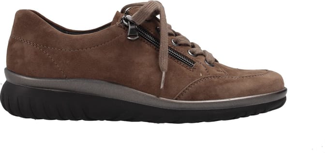 Semler - L5135 - Dames veterschoenen - Kleur: Taupe - Maat: 41