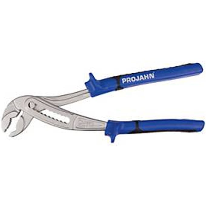 Projahn waterpomptang, 250 mm, anti-slip handgrepen, klembeveiliging