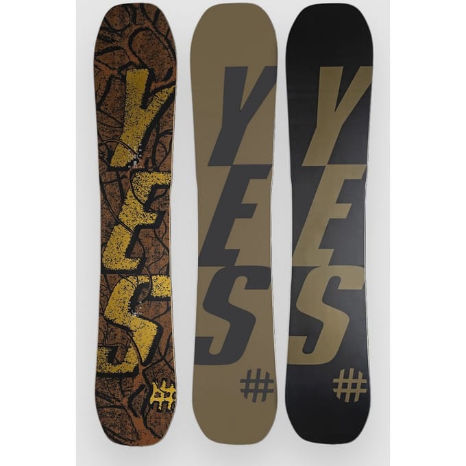 YES All-In 2027 Snowboard patroon