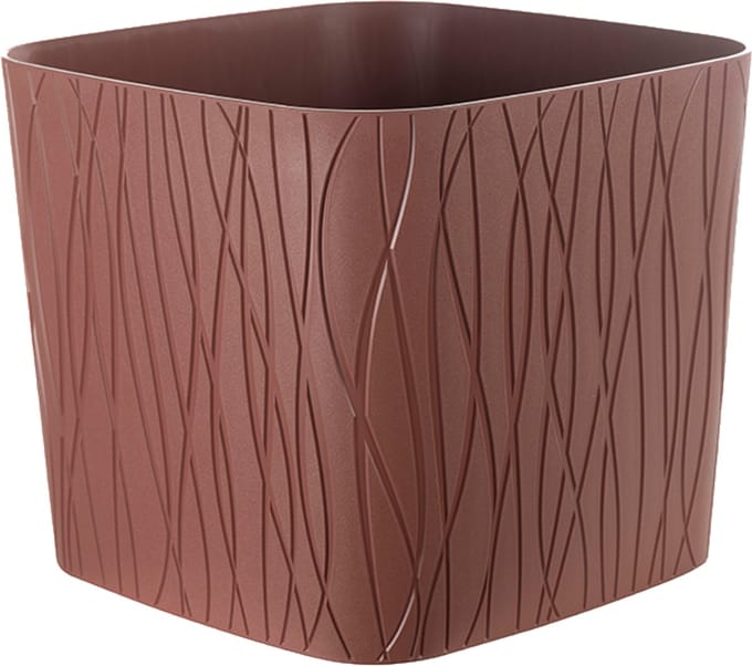 Elezza Nature Quadro Bloempot L38 x B38 x H32 cm - Brick