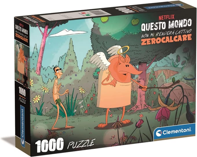 Clementoni - Puzzel - 1000 Stukjes - Zero Calcare - Puzzel Voor Volwassenen