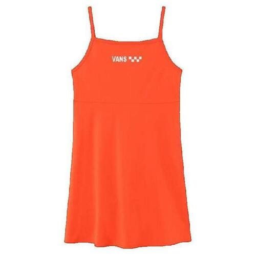 Korte Jurk Vans Robe Meadowlark Skater orange