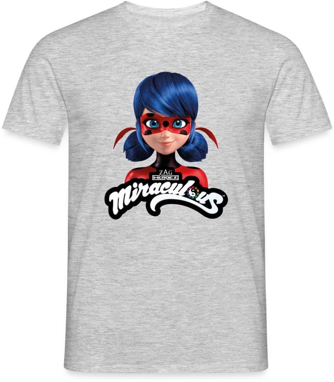 Miraculous Ladybug Met Logo T-Shirt Heren