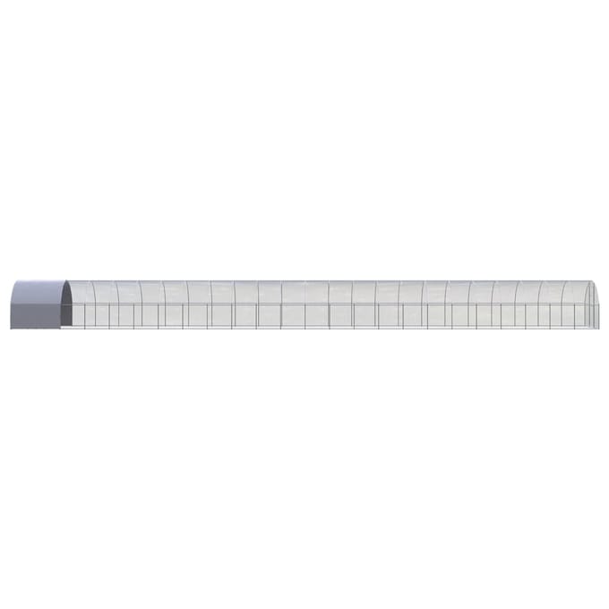 Vidaxl Buitenren Voor Kippen, 3X24X2 M, Gegalvaniseerd Staal