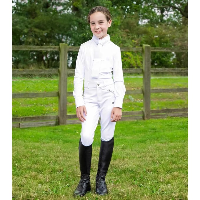 Full grip rijbroek voor meisjes Premier Equine Brava