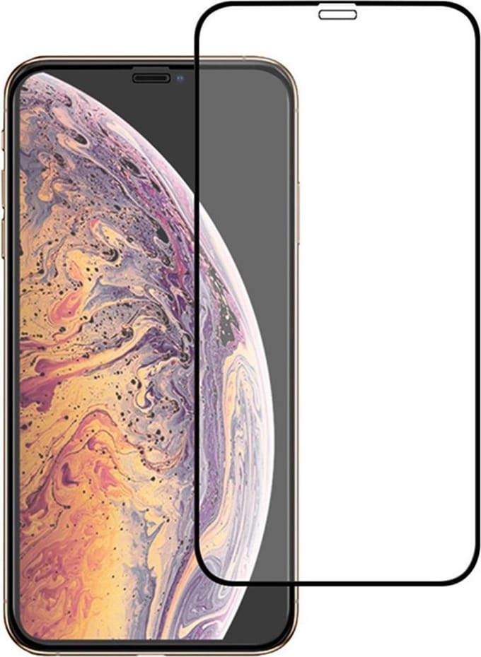 Screenprotector Geschikt voor iPhone X Screenprotector Glas Gehard Tempered Glass Full Cover - Screenprotector Geschikt voor iPhone X Screen Protector Screen Cover