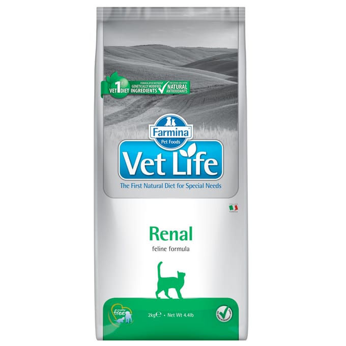 2kg Farmina Vet Life Renal Droogvoer voor katten