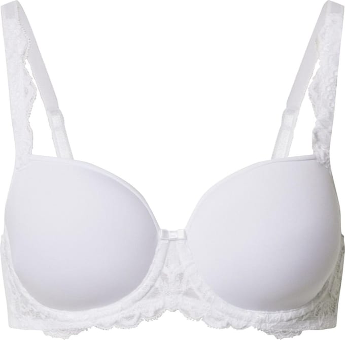 Triumph Beugel BH Voorgevormd - Amourette Charm WP - Stevige full cup T-shirt bh - 80B - Wit