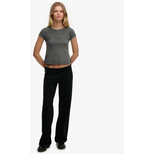 Superdry Athletic Essentials Omslag Joggingbroek Black Grootte: 34