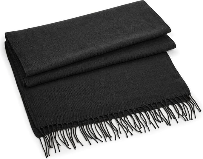 Jumada's Sjaal - Geweven - Zwart - Volwassenen - Oversized - Polyacryl