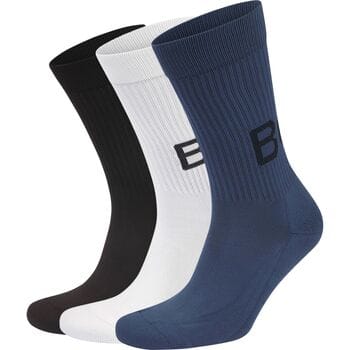 Bjorn Borg 3-Pack Core Crew Sokken Multicolour - Maat 36-40 - Heren - Halfhoge sokken