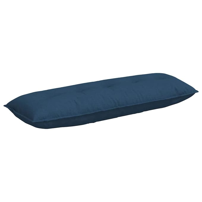 vidaXL - Rugkussen - Blauw - 200 - x - 19 - x - 50 - cm - Stof