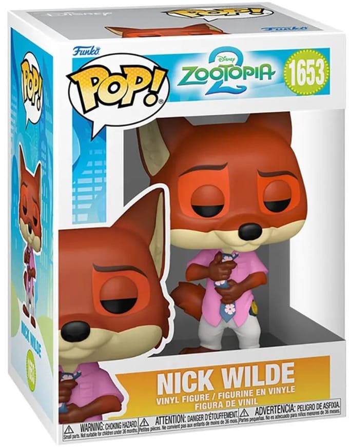 POP! Figures ! Disney Zootopia 2 - XXX Nick Wilde Speelpoppen