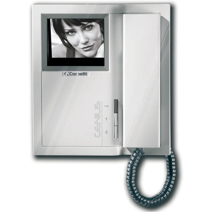 Comelit Genius 4-Inch B/W Intercom Monitor - 5801