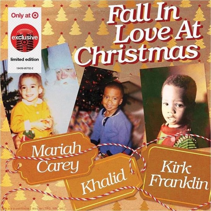 Mariah Carey, Khalid, And Kirk - Fall In Love At Christmas (CD)