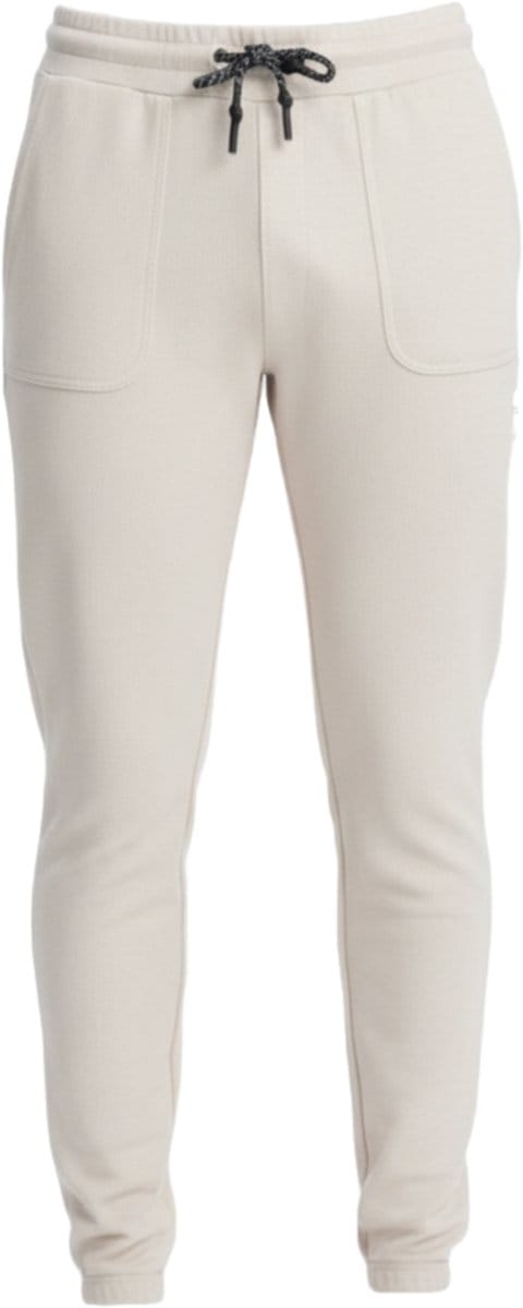 OMBRE Broek - Regular Fit - Gemeleerd - Joggingbroek Lichtbeige XL