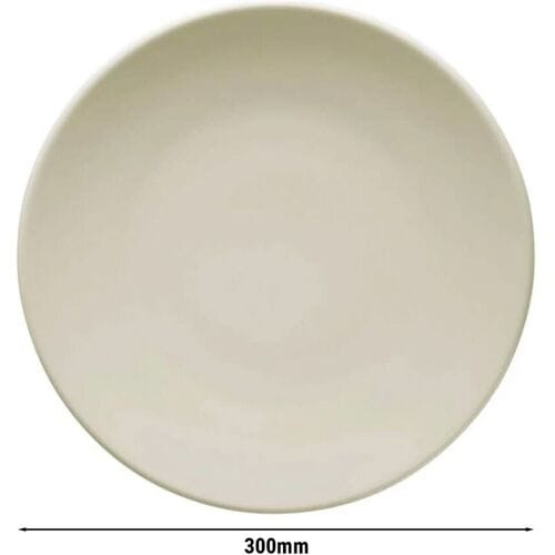 GGM Gastro (24 Stück) TEOS - Teller - flach - Ø 300mm - Creme Crème