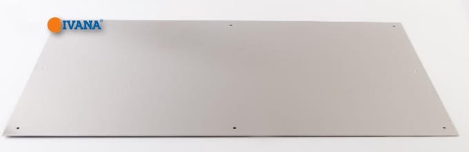 Ivana Schopplaat RVS Geboord - Geslepen - 820x400x1.5mm